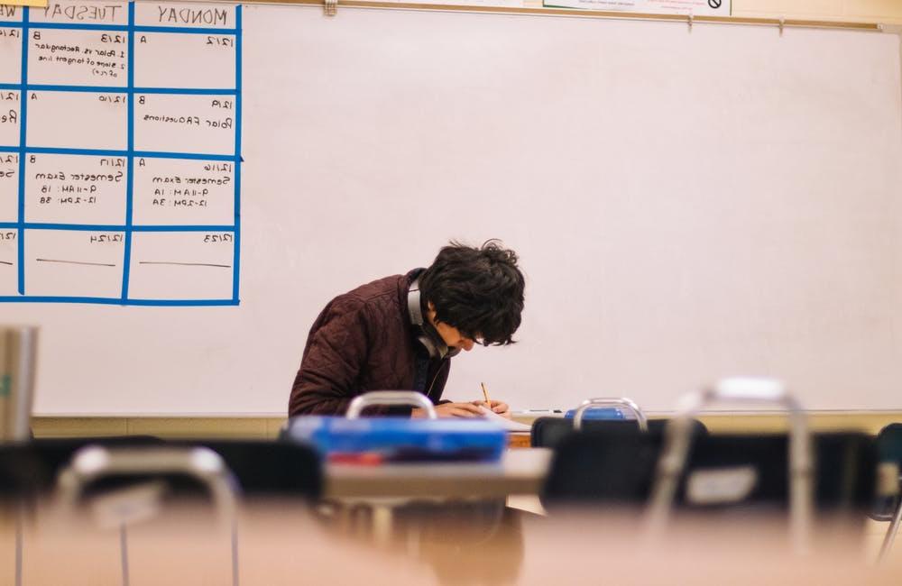 Student Taking Standardized Test